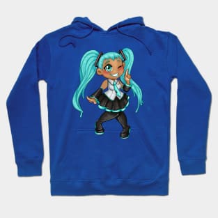 Hatsune Miku, At your service! Hoodie